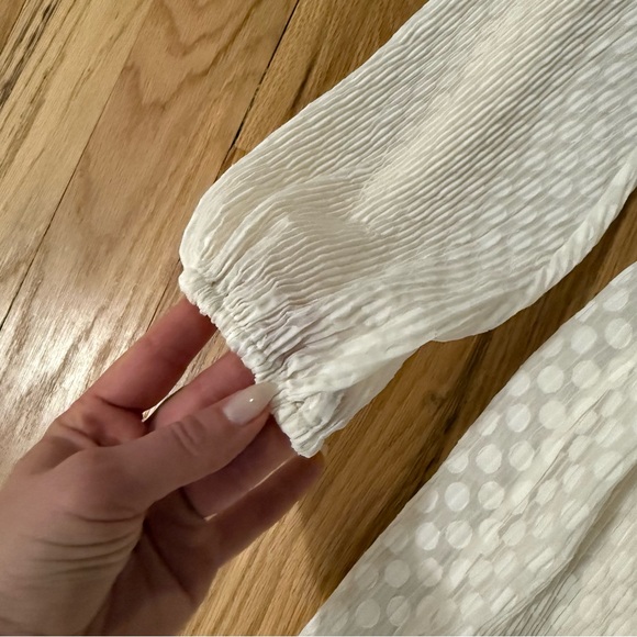 Zimmermann Plisse Dress in Pearl - Picture 4 of 16